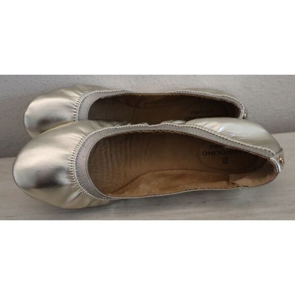 Bandolino Women's Sz 6.5M Gold Metallic Edition Ballet Flats - Picture 4 of 8